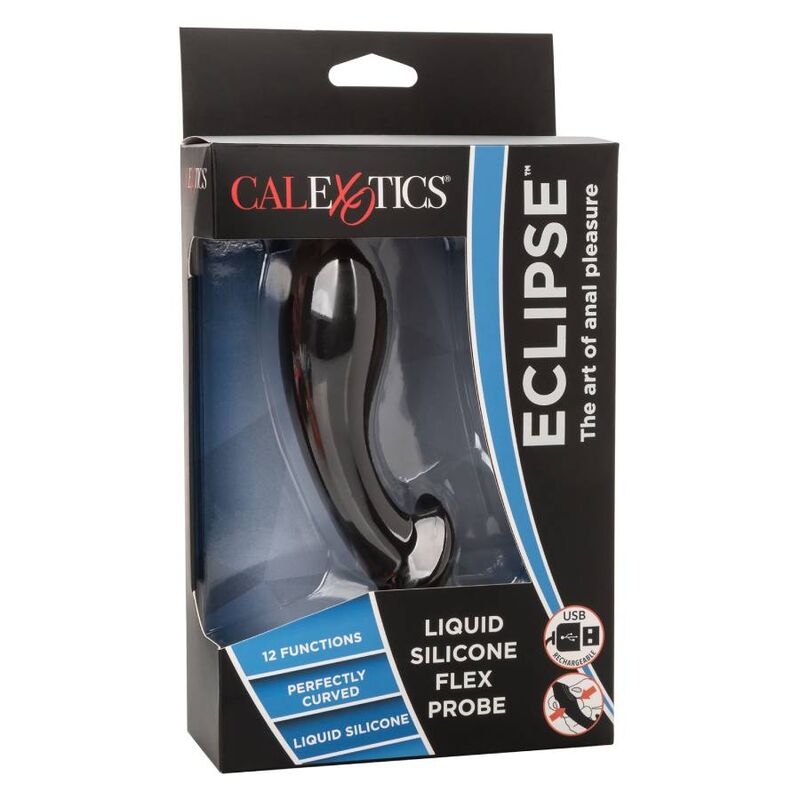 CALEXOTICS - Eclipse Vibrerende analplugg i flytende silikon