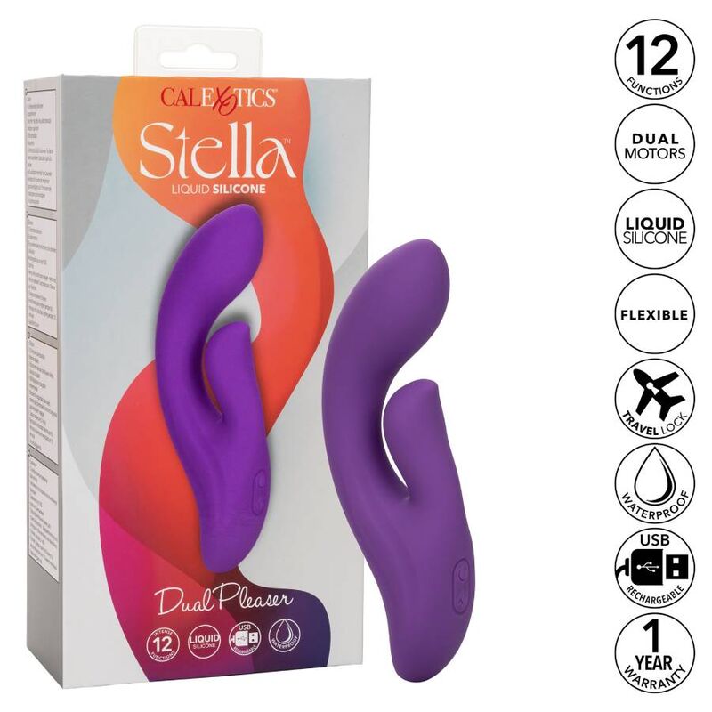 CALEXOTICS - Stella Dual Pleaser Rabbitvibrator