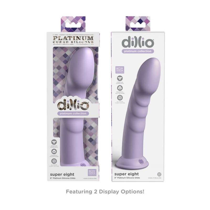 DILLIO - Super Eight Silikondildo 20 cm