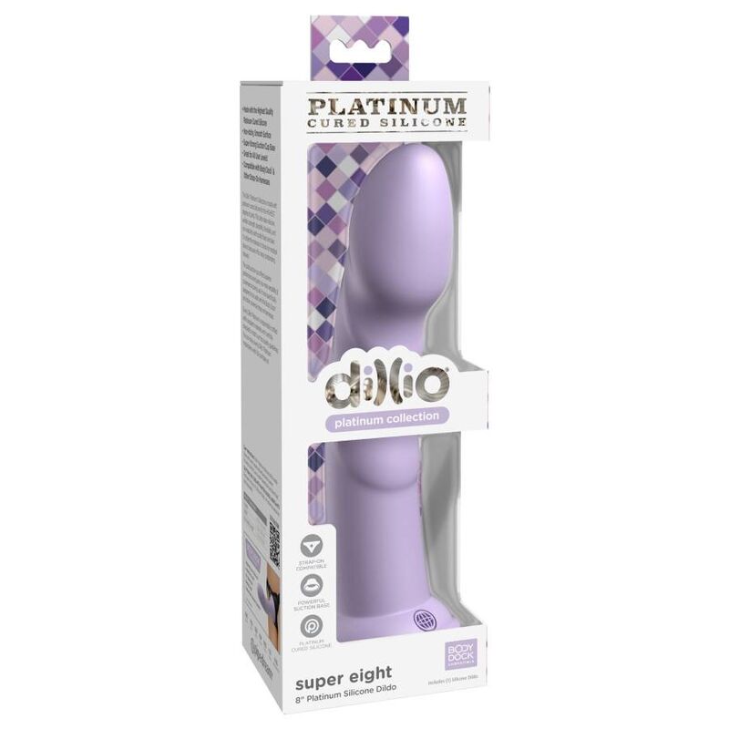 DILLIO - Super Eight Silikondildo 20 cm
