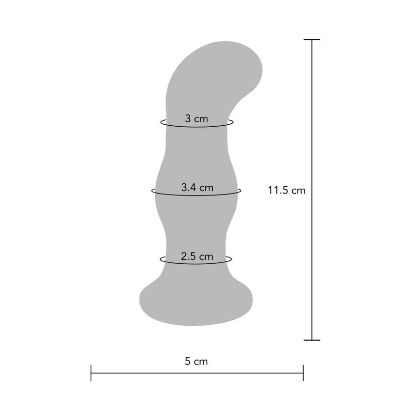 TOYJOY - The Gleaming Vibrerende glass-buttplug