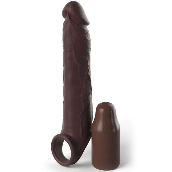 FANTASY X-TENSIONS - Pipedreams W Hul Strap-on Brun 17,78 cm