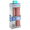 FANTASY X-TENSIONS - Penissleeve 22,86 cm + plugg Flesh