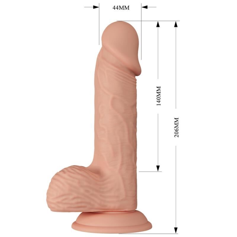 BAILE - Beautiful Encounter Catoblepas Realistisk Dildo Naturlig 20,6 cm