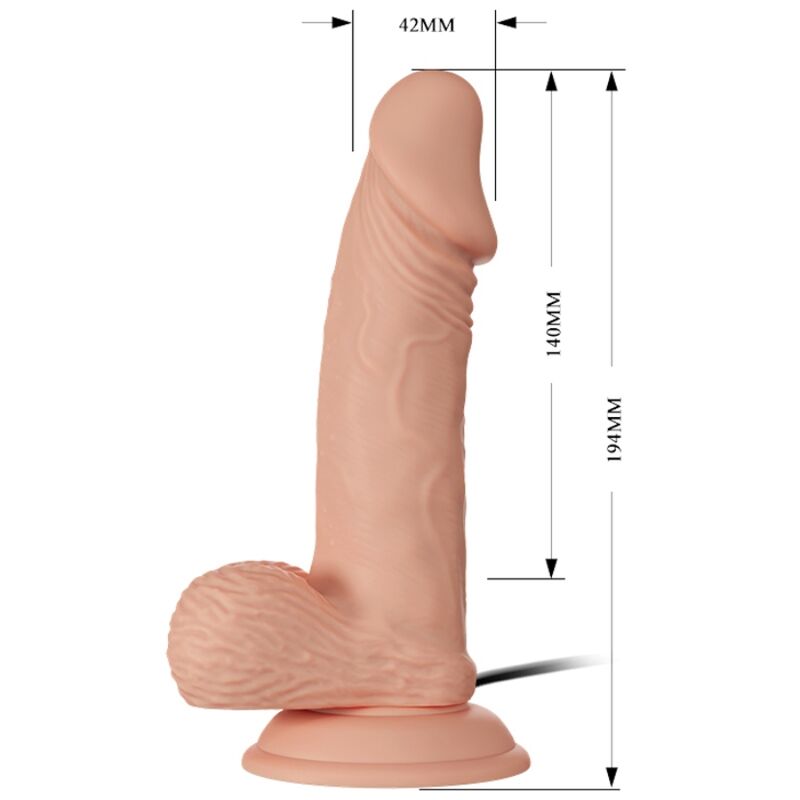 BAILE - Beautiful Encounter Realistisk vibrator 19,4 cm Naturlig