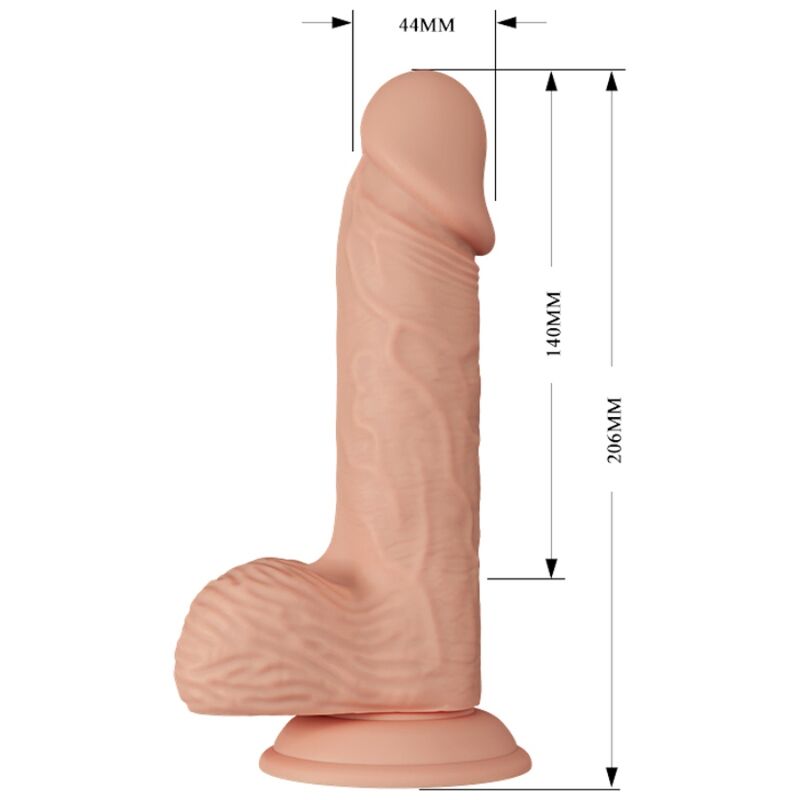 BAILE - Beautiful Encounter Realistisk vibrator 20,6 cm Naturlig