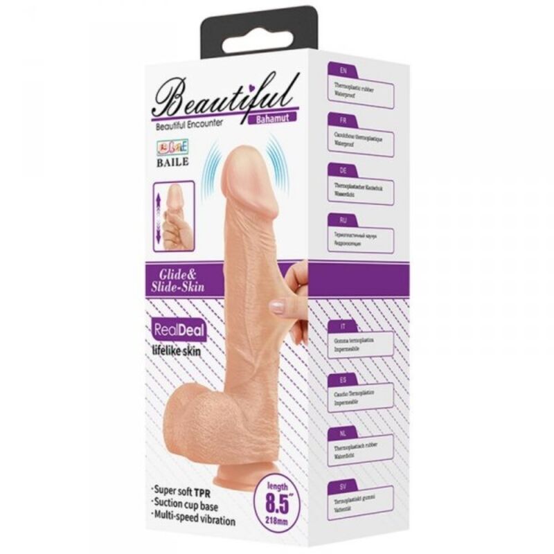BAILE - Beautiful Encounter Realistisk vibrator 21,8 cm Naturlig