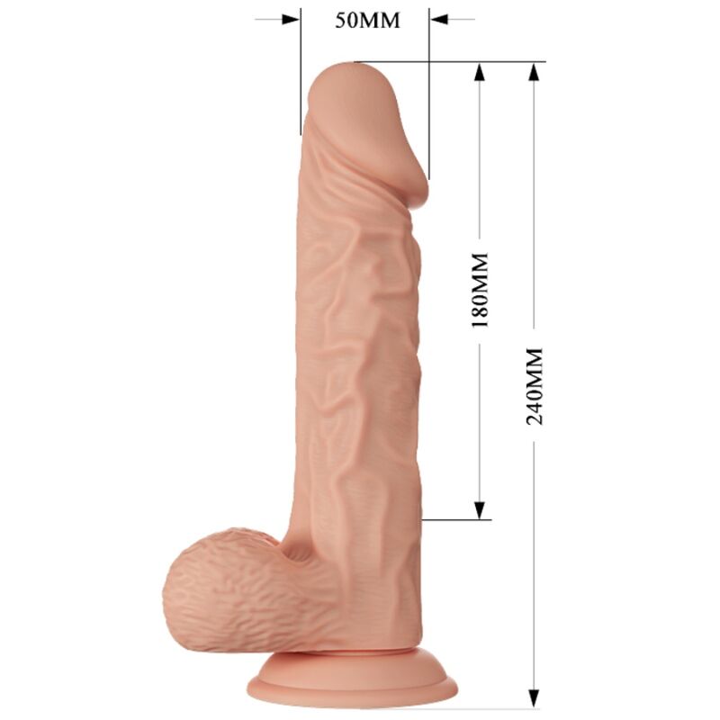 BAILE - Beautiful Encounter Realistisk vibrator 24 cm Naturlig