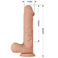 BAILE - Beautiful Encounter Realistisk vibrator 26 cm Naturlig