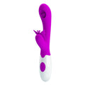 PRETTY LOVE - Moth Rabbitvibrator med slikkende tunge
