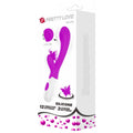 PRETTY LOVE - Moth Rabbitvibrator med slikkende tunge
