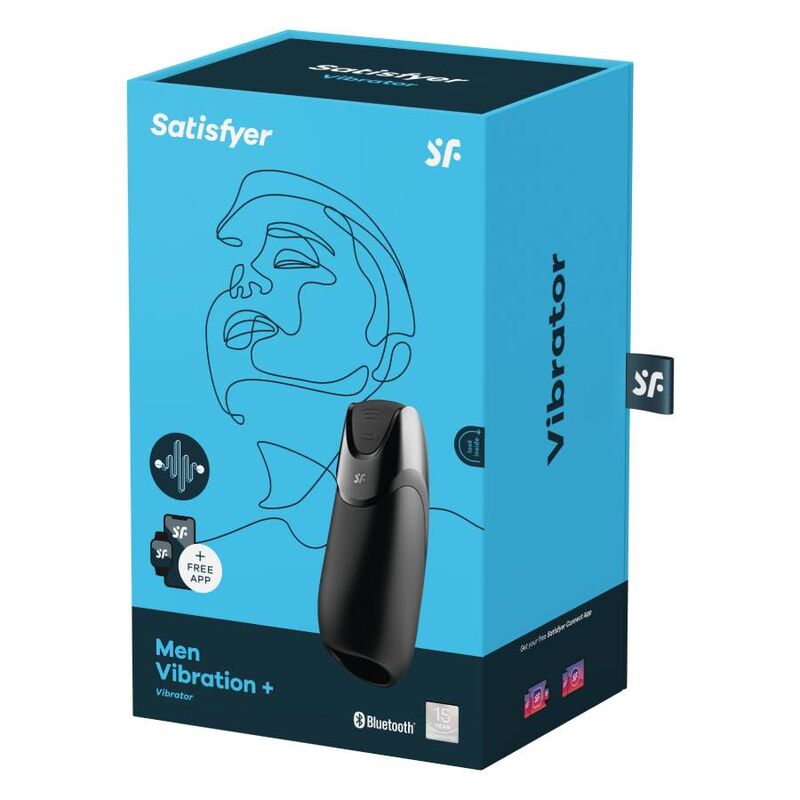 SATISFYER - Men Vibration+ Vibrerende masturbator