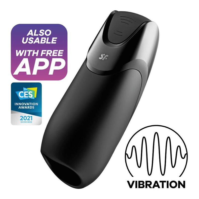 SATISFYER - Men Vibration+ Vibrerende masturbator