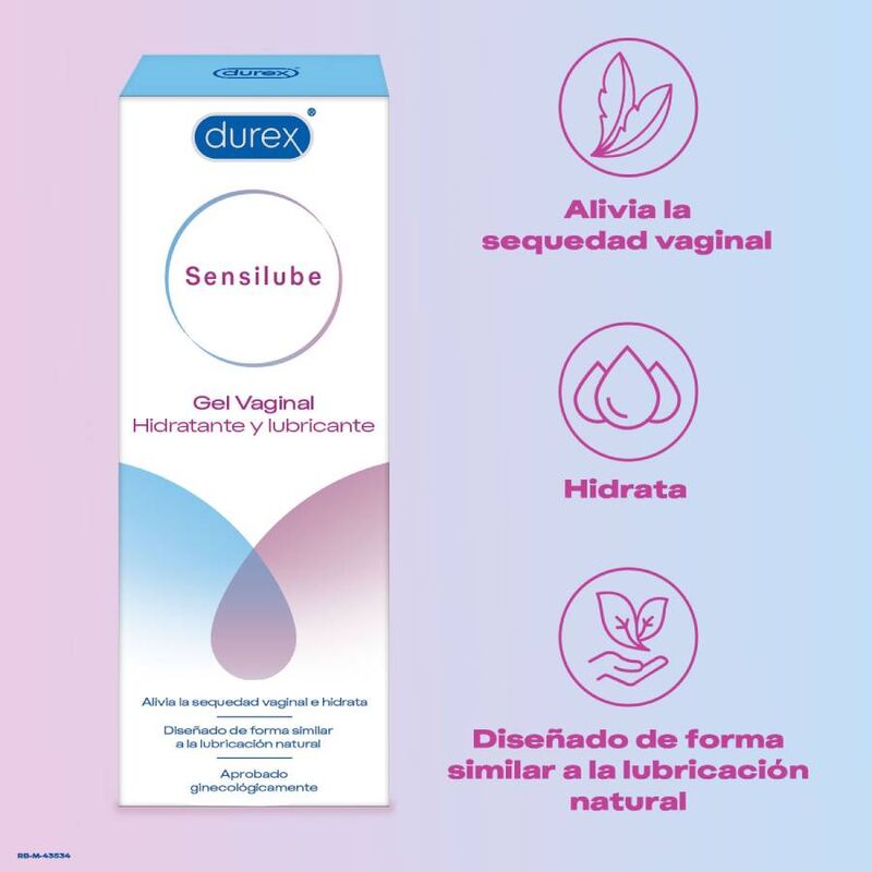 DUREX - Sensilube Fuktende vaginalgel 40 ml