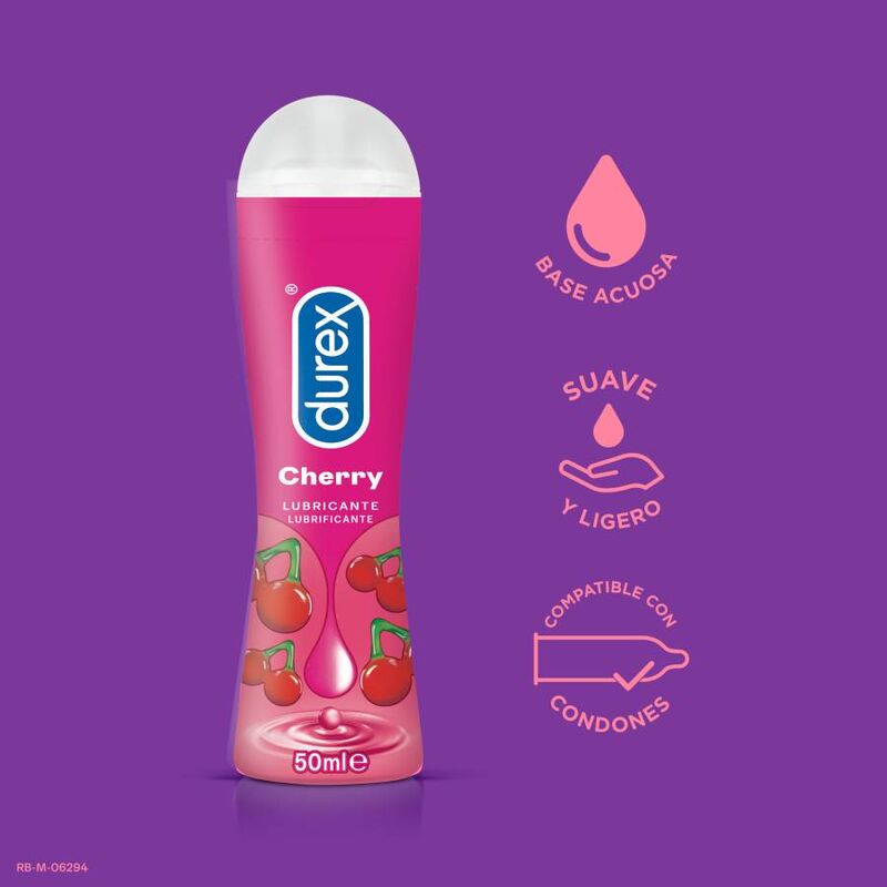 DUREX - Play Cherry Glidegel med Kirsebærsmak 50 ml