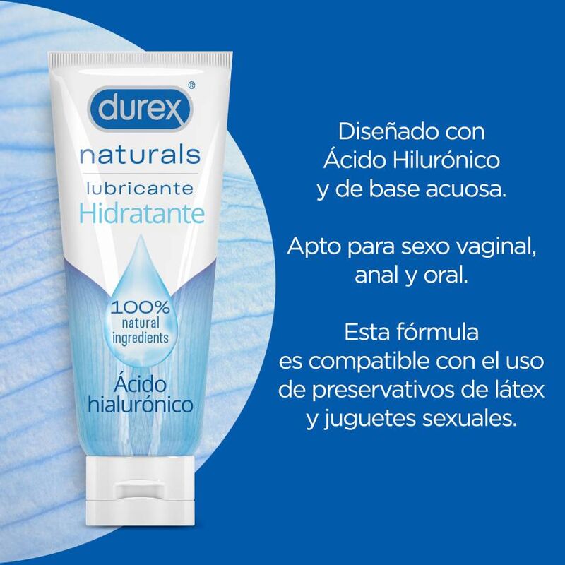 DUREX - Naturals Fuktende glidemiddel 100 ml