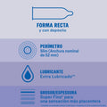 DUREX - Extra Lubricated Invisible Tynne Kondomer 12 stk