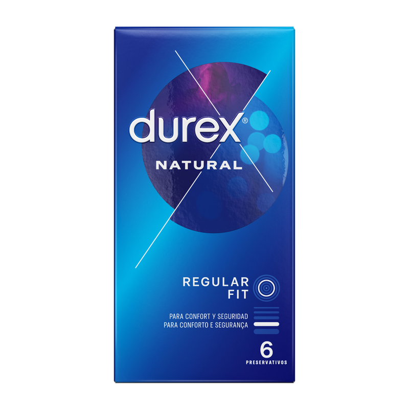 DUREX - Natural Classic Standard Kondomer 6 stk