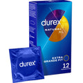 DUREX - Natural XL Store kondomer 12 stk