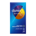 DUREX - Natural XL Store kondomer 12 stk
