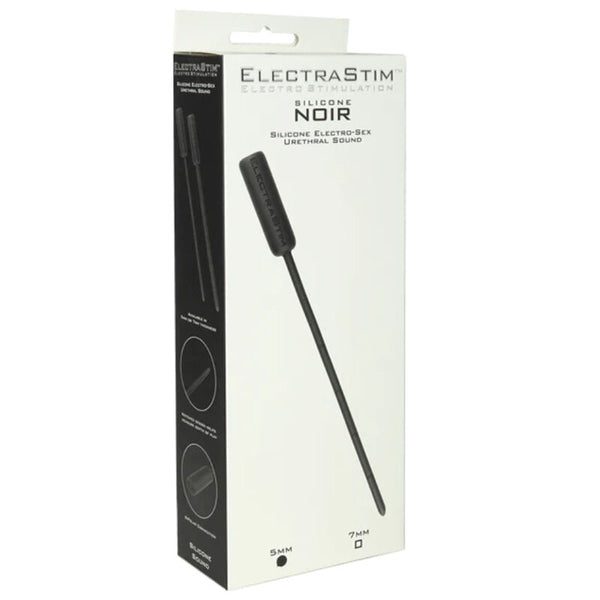 ELECTRASTIM - Silicone Noir Fleksibel elektro-urethral sound 5 mm