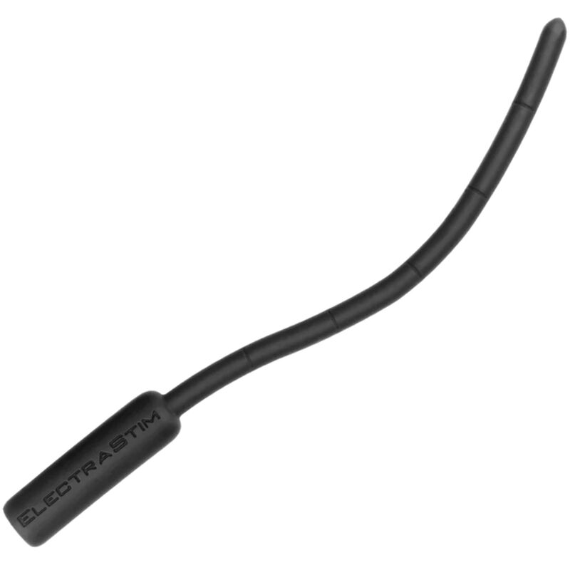 ELECTRASTIM - Silicone Noir Fleksibel elektro-urethral sound 7 mm