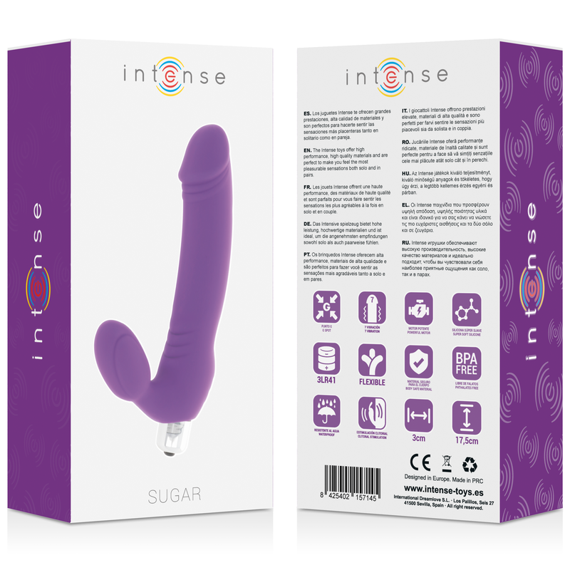 INTENSE - Sugar Vibrator 7 hastigheter Silikon