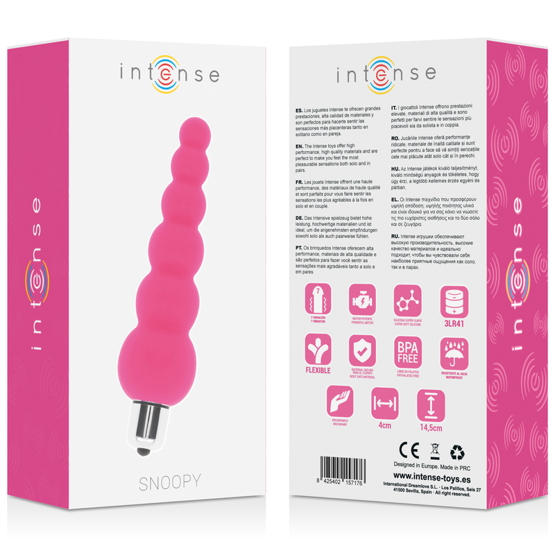 INTENSE - Snoopy Silikon Analvibrator 7 Hastigheter