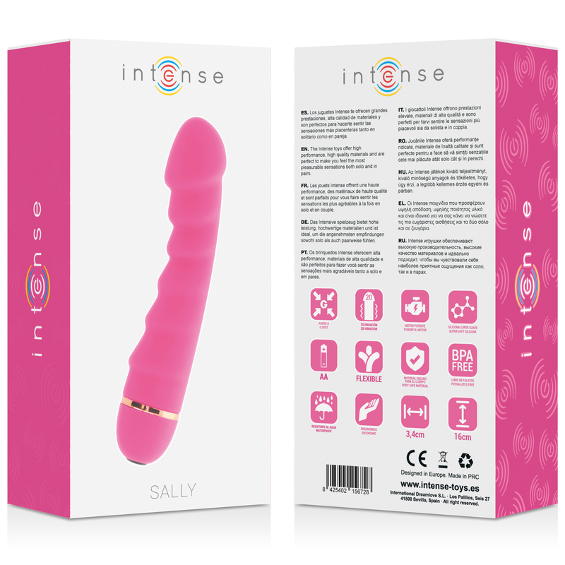INTENSE - Sally G-punktsvibrator i silikon