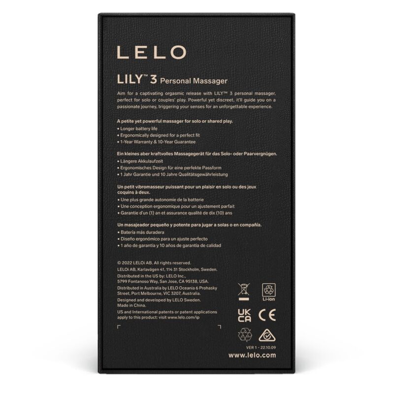 LELO - Lily 3 Klitorisvibrator