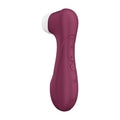 SATISFYER - Pro 2 Generation 3 Liquid Air Lufttrykksvibrator Vinrød