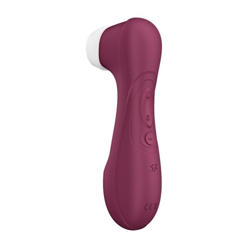 SATISFYER - Pro 2 Generation 3 Liquid Air Lufttrykksvibrator Vinrød