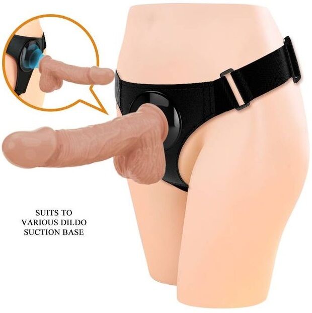 PRETTY LOVE - Jerry Strap-on-sett 21,8 cm