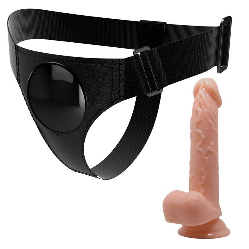 PRETTY LOVE - Kevin Strap-on-sett 19 cm