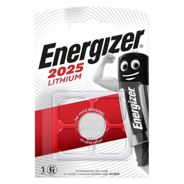 ENERGIZER - Litium knappcellebatteri CR2025 3V