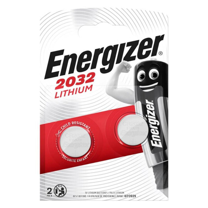 ENERGIZER - CR2032 Knappcellebatteri 2-pk
