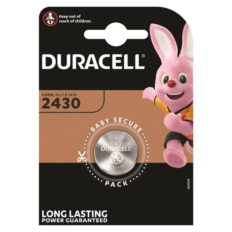 DURACELL - Litium knappcellebatteri CR2430 3V