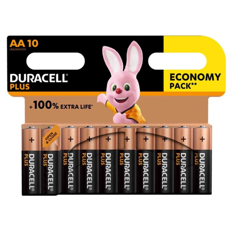 DURACELL - AA Alkalisk Batteri 10-pk