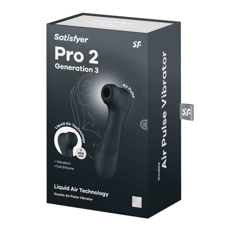SATISFYER - Pro 2 Generation 3 Liquid Air Lufttrykksvibrator
