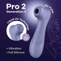 SATISFYER - Pro 2 Generation 3 Lufttrykksvibrator