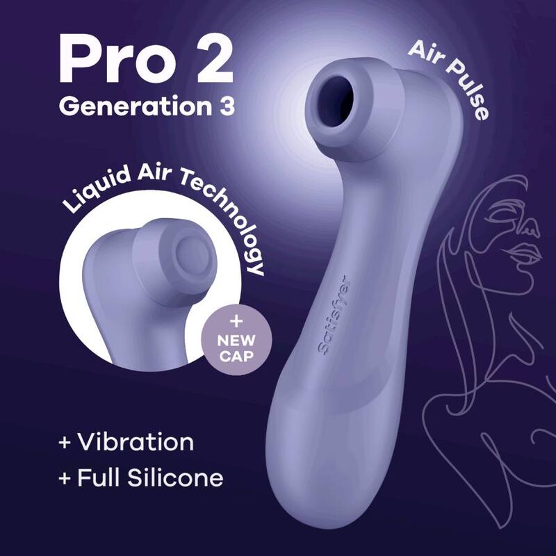 SATISFYER - Pro 2 Generation 3 Lufttrykksvibrator