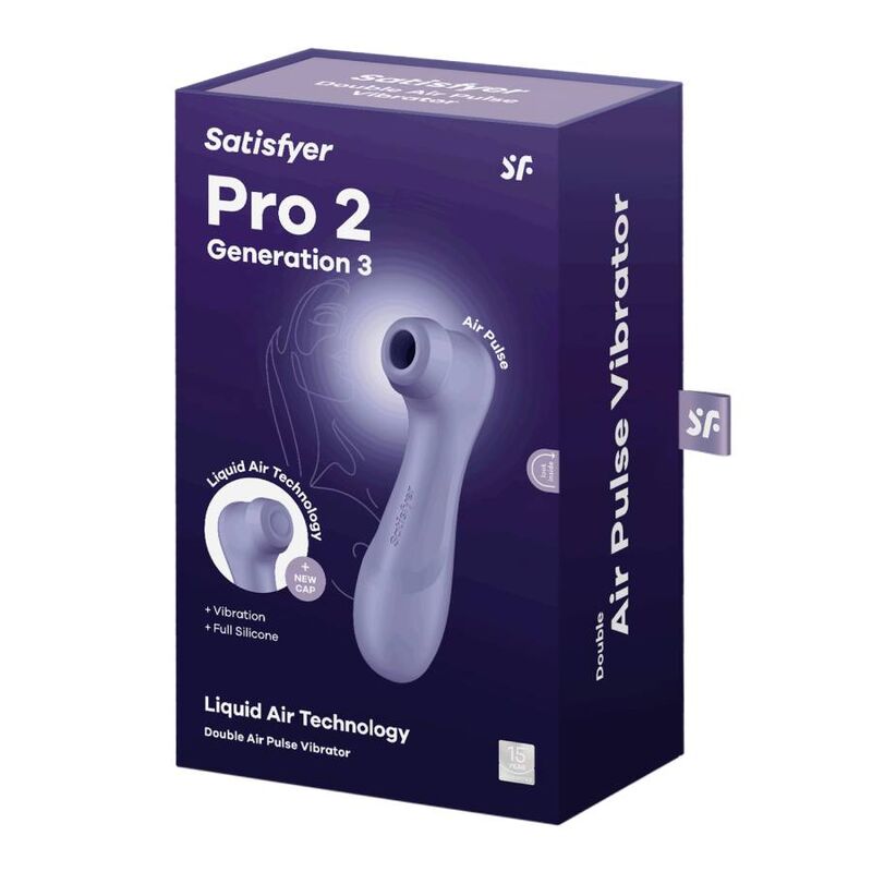 SATISFYER - Pro 2 Generation 3 Lufttrykksvibrator