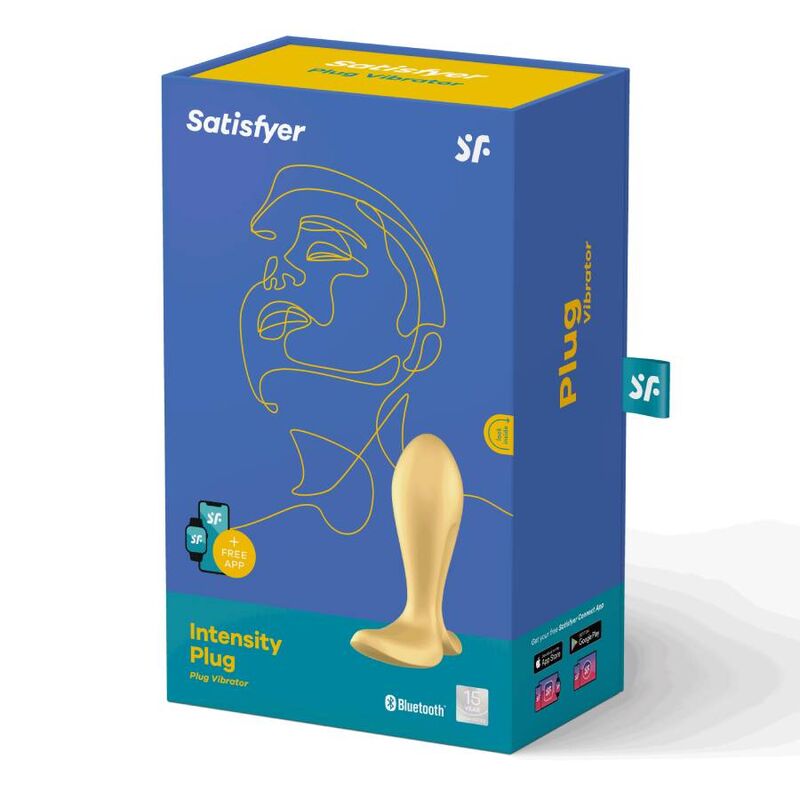 SATISFYER - Intensity Plug App-styrt vibrerende analplugg