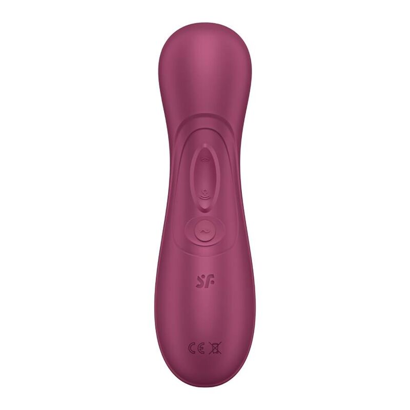 SATISFYER - Pro 2 Generation 3 Lufttrykksvibrator Vinrød