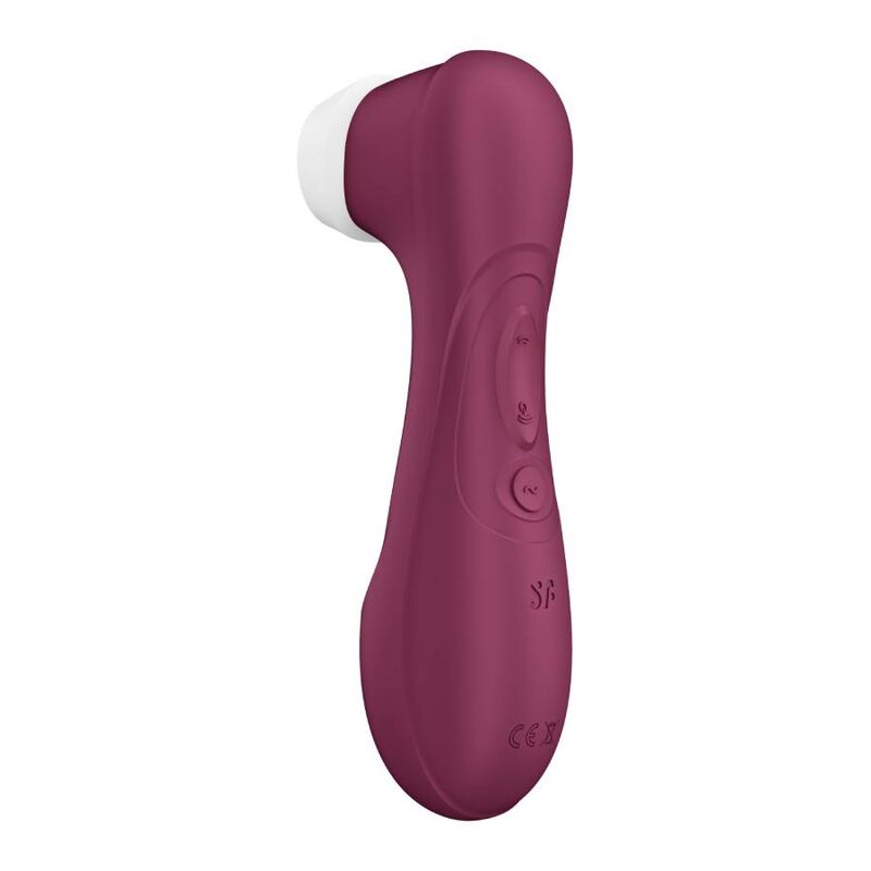 SATISFYER - Pro 2 Generation 3 Lufttrykksvibrator Vinrød