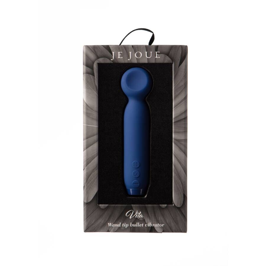 JE JOUE - Vita Bullet-vibrator Koboltblå