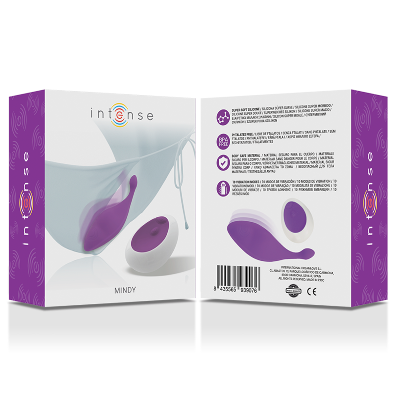 INTENSE - Mindy Trusevibrator med fjernkontroll