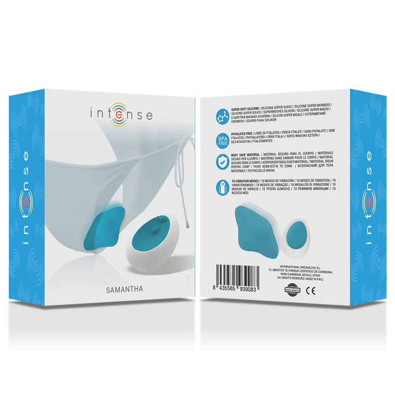 INTENSE - Samantha Trusevibrator med fjernkontroll