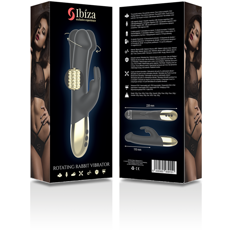 IBIZA - Roterende Rabbitvibrator