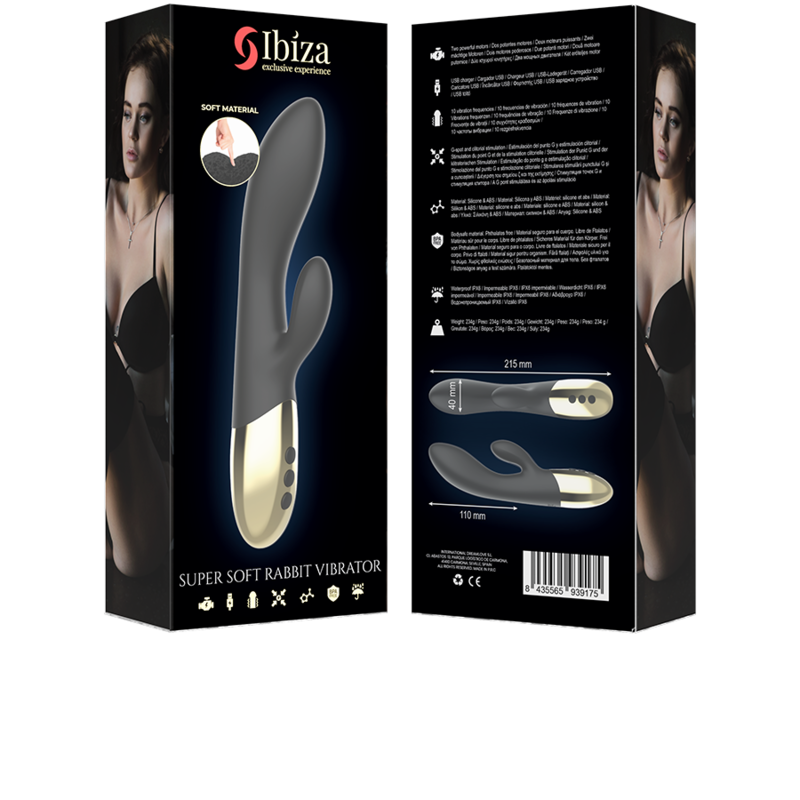 IBIZA - Super Soft Rabbitvibrator